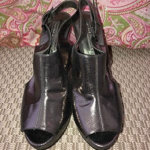 Banana Republic Silver Heels